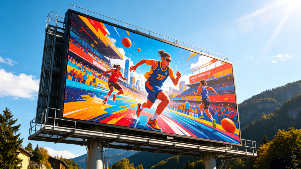 Pixel pitch comparison for LED display indoor and outdoor applications