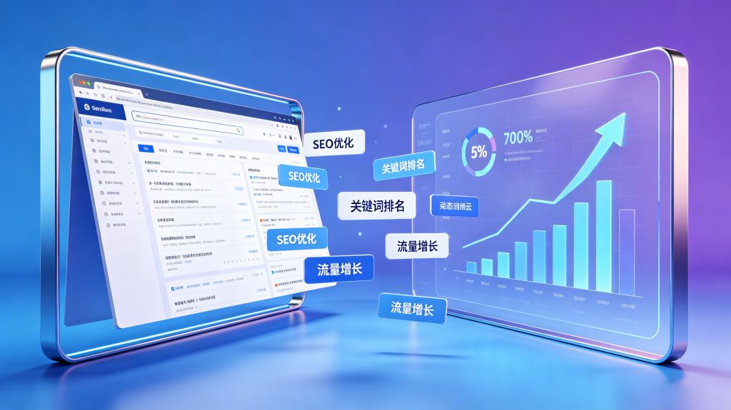 led signage keyword density 2.43% seo data analysis chart